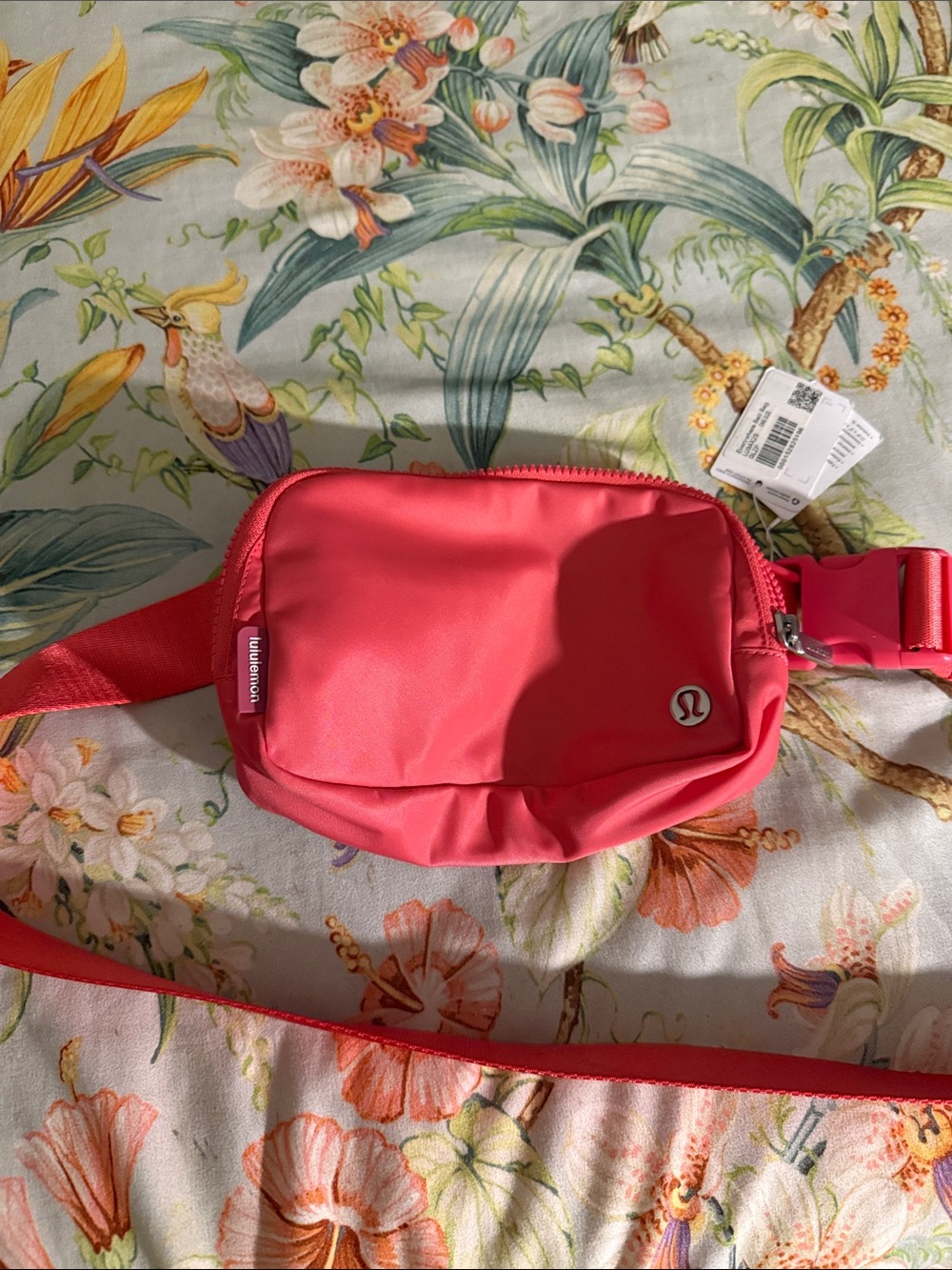 lululemon athletica Coral Pink Crossbody Waist Pack
